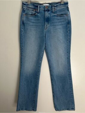 AYR Jeans Women’s Size 32 The Sugar Medium Wash High Rise Preppy Faded Denim
